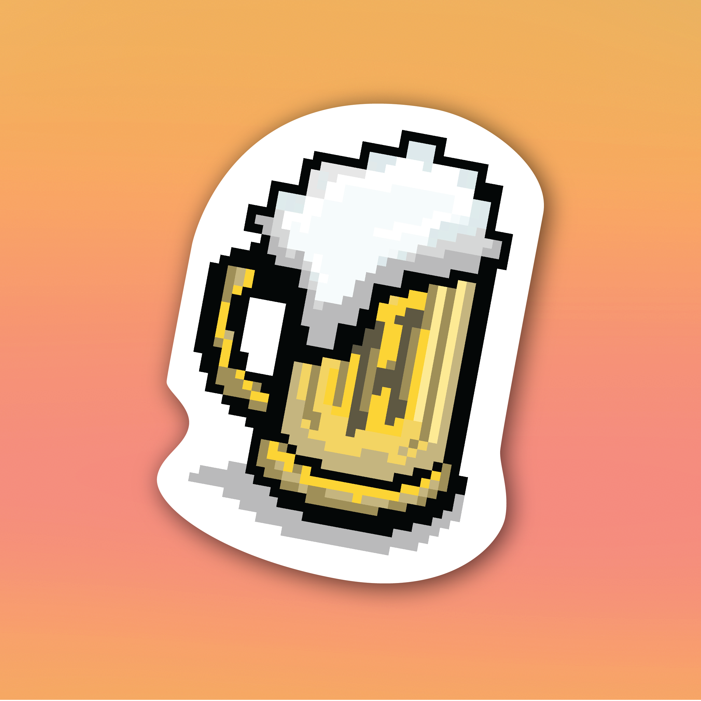 Hacktoberfest 2024 Pixel art Beer Stein Squirt Gunn Store