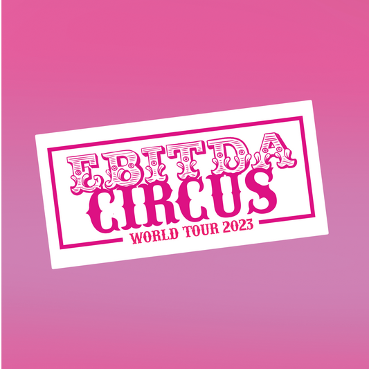 EBITDA Circus World Tour Sticker