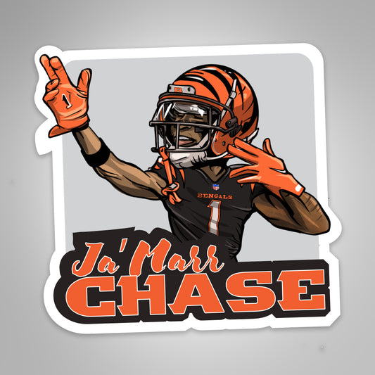 JaMarr Chase Sticker