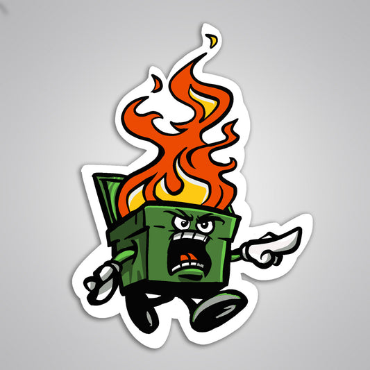 Dumpster Fire - Sticker